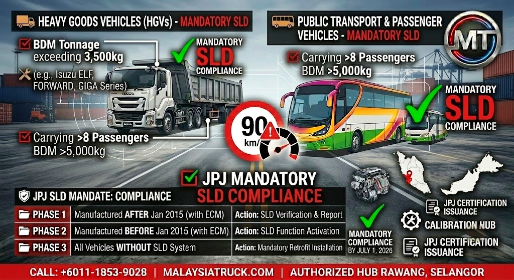 JPJ Mandatory SLD Compliance